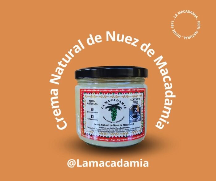 Crema de Macadamia Natural